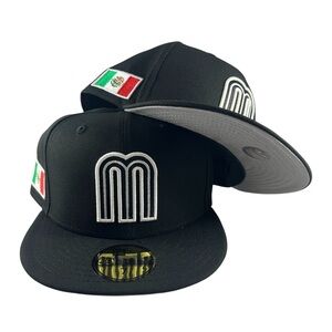New Era Mexico Black 59FIFTY Fitted Hat